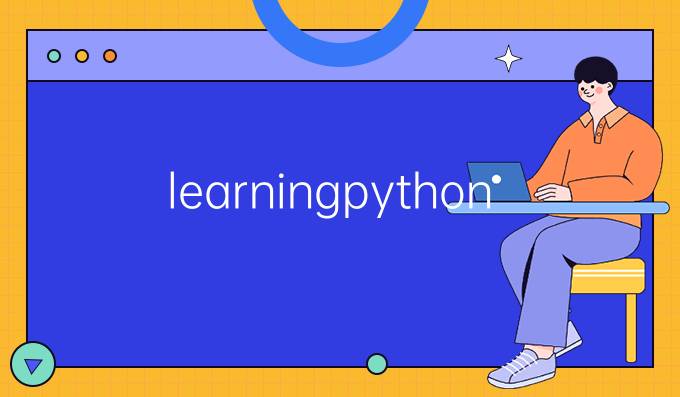 learning python