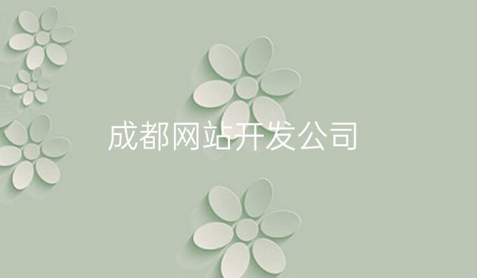 成都网站开发公司
