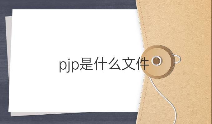 pjp是什么文件