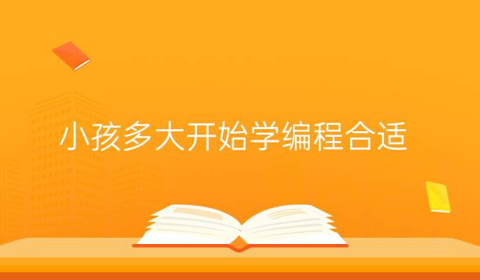 小孩多大开始学编程合适