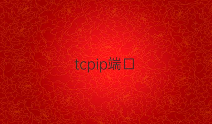 tcpip端口