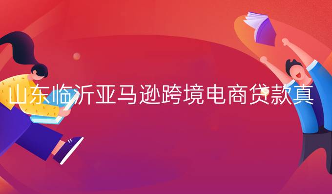 山东临沂亚马逊跨境电商贷款真假