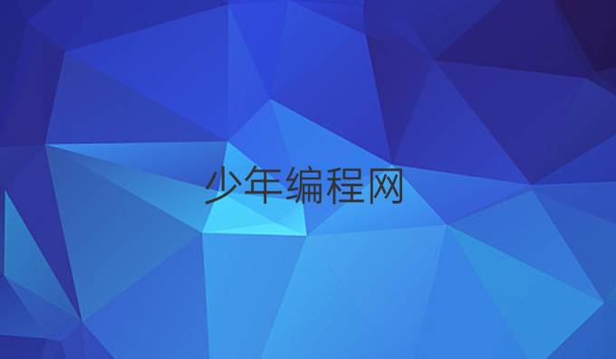 少年编程网