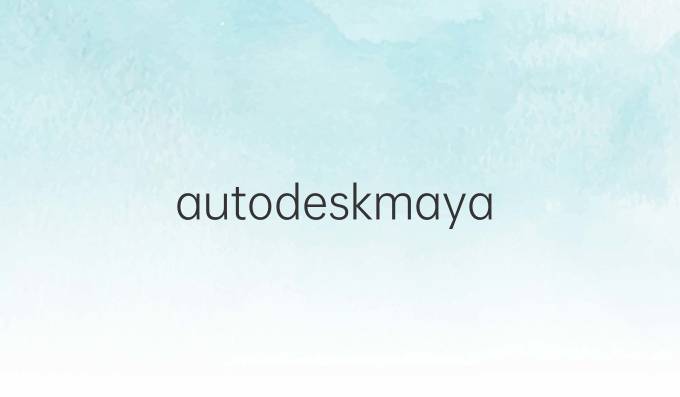 autodeskmaya