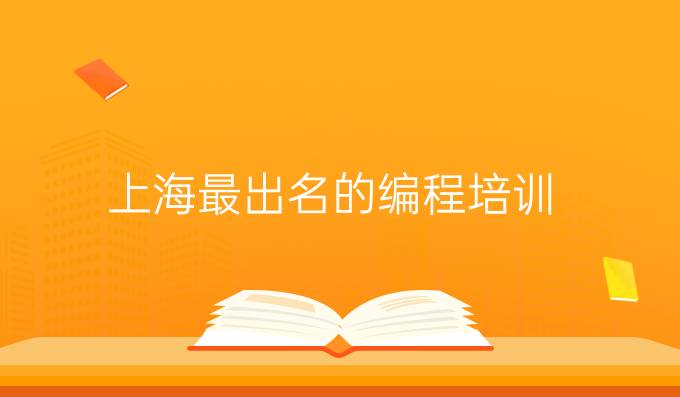 上海最出名的编程培训
