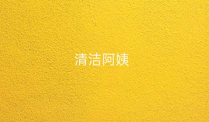清洁阿姨