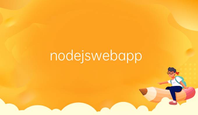 nodejswebapp