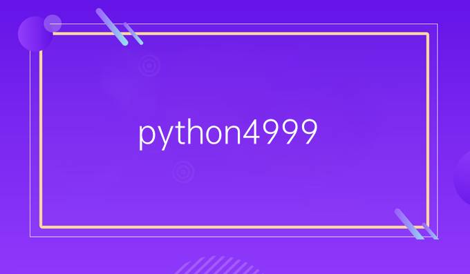 python4999