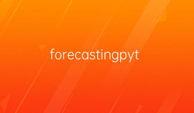 forecastingpython