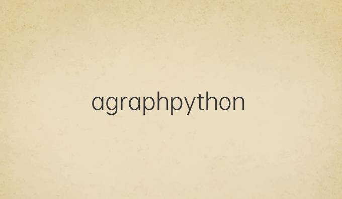 agraphpython