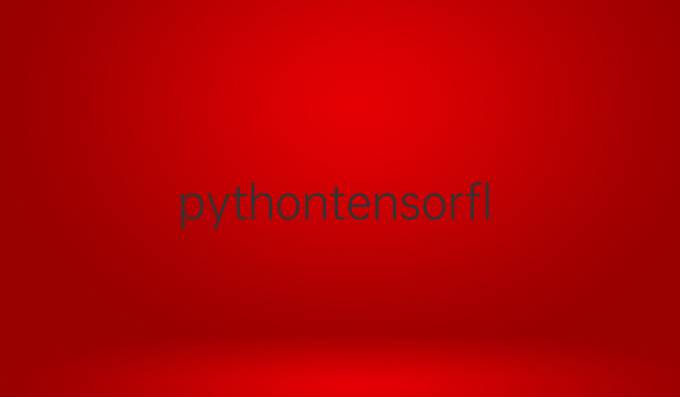pythontensorflow安装教程