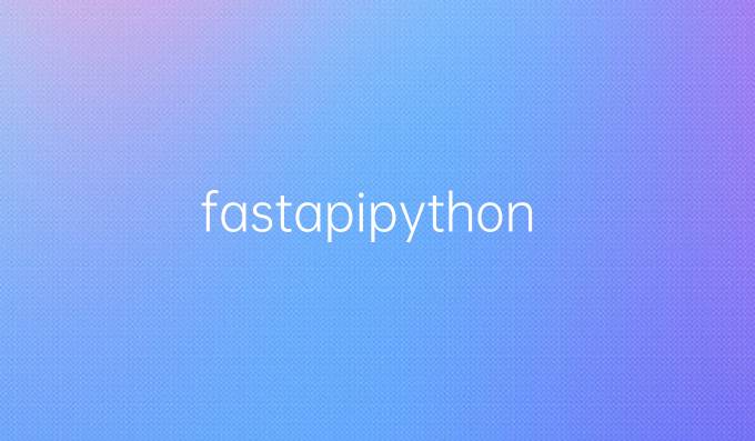 fastapipython