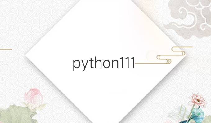 python111