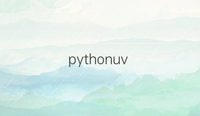 pythonuv