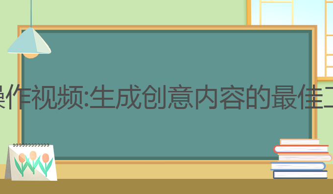 ai写作操作视频:生成创意内容的最佳工具选择