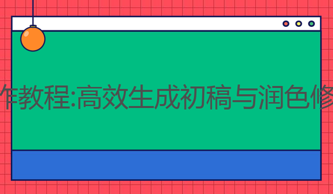 手机ai办公写作教程:高效生成初稿与润色修改的最佳助手