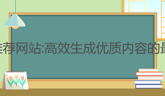 文案ai写作推荐网站:高效生成优质内容的最佳网站推荐