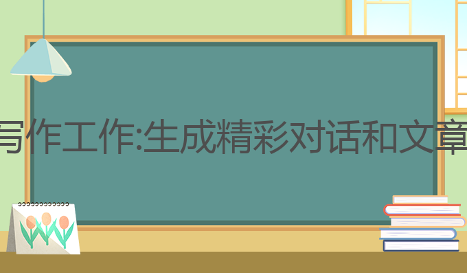 ai对话创意写作工作:生成精彩对话和文章的最佳工具