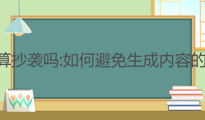 ai写作会算抄袭吗:如何避免生成内容的版权问题