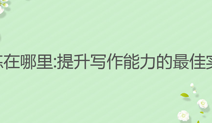 本地ai写作训练在哪里:提升写作能力的最佳实践与课程选择