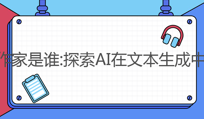 ai写作超级作家是谁:探索AI在文本生成中的无限潜力