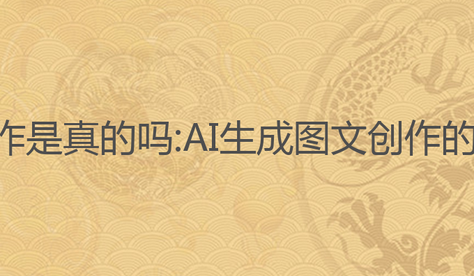 ai图文写作是真的吗:AI生成图文创作的未来趋势