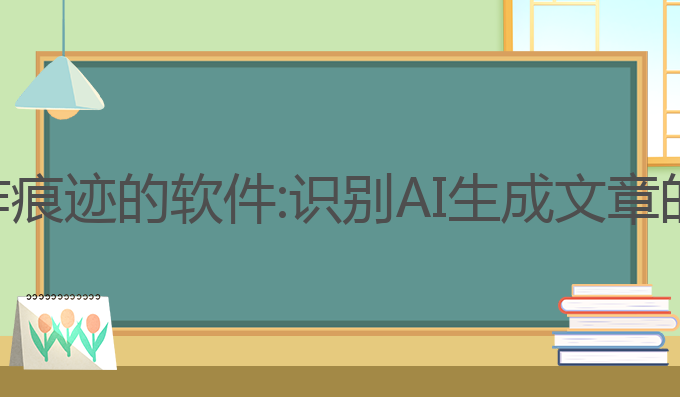 检测ai写作痕迹的软件:识别AI生成文章的最佳工具